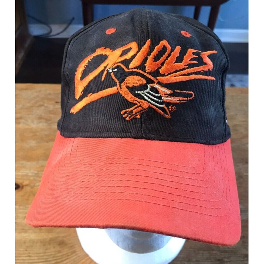 Vintage Baltimore Orioles Hat Eds West Signatures Snapback Cap 1990s 90s